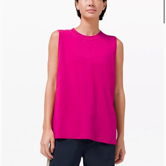 Lululemon All Yours Tank * Ripened Rasberry - Picture 1 of 5